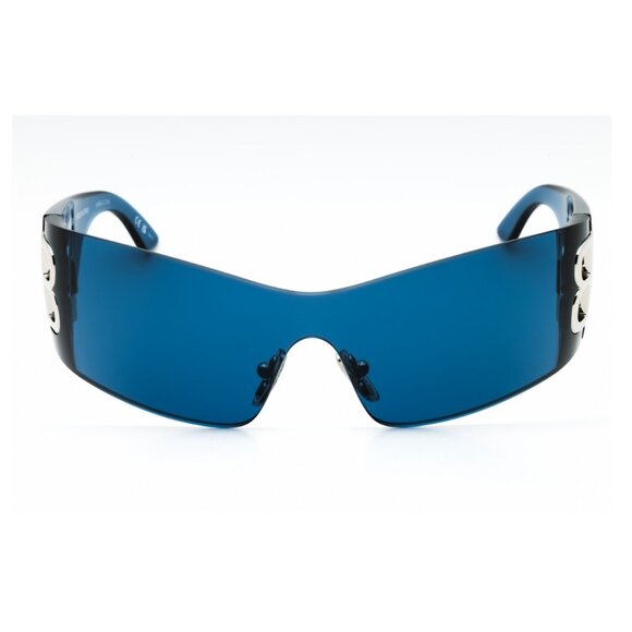 NWT BALENCIAGA SUNGLASSES UNISEX BLUE SHIELD EYEWEAR BALENCIAGA - Picture 2 of 3